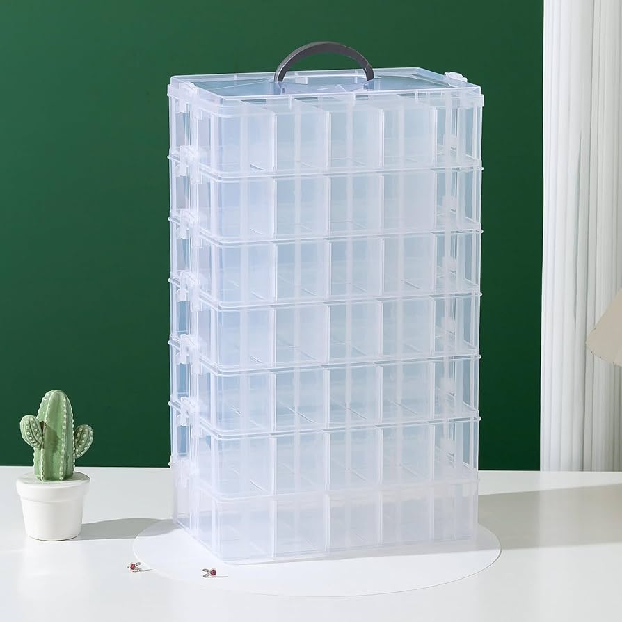 Amazon.com: Gagee 7-Tier Craft Storage Organizer,Bead